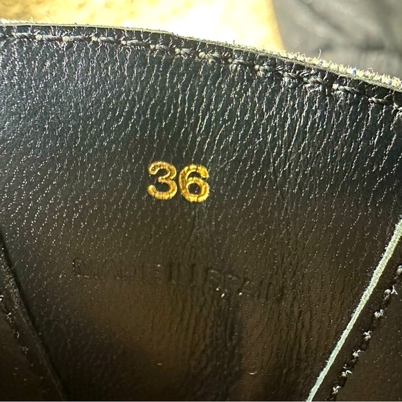 JW Anderson Gold Chain Link Mules (size 36, U.S. 6) - Authenticated! - Picture 10 of 11